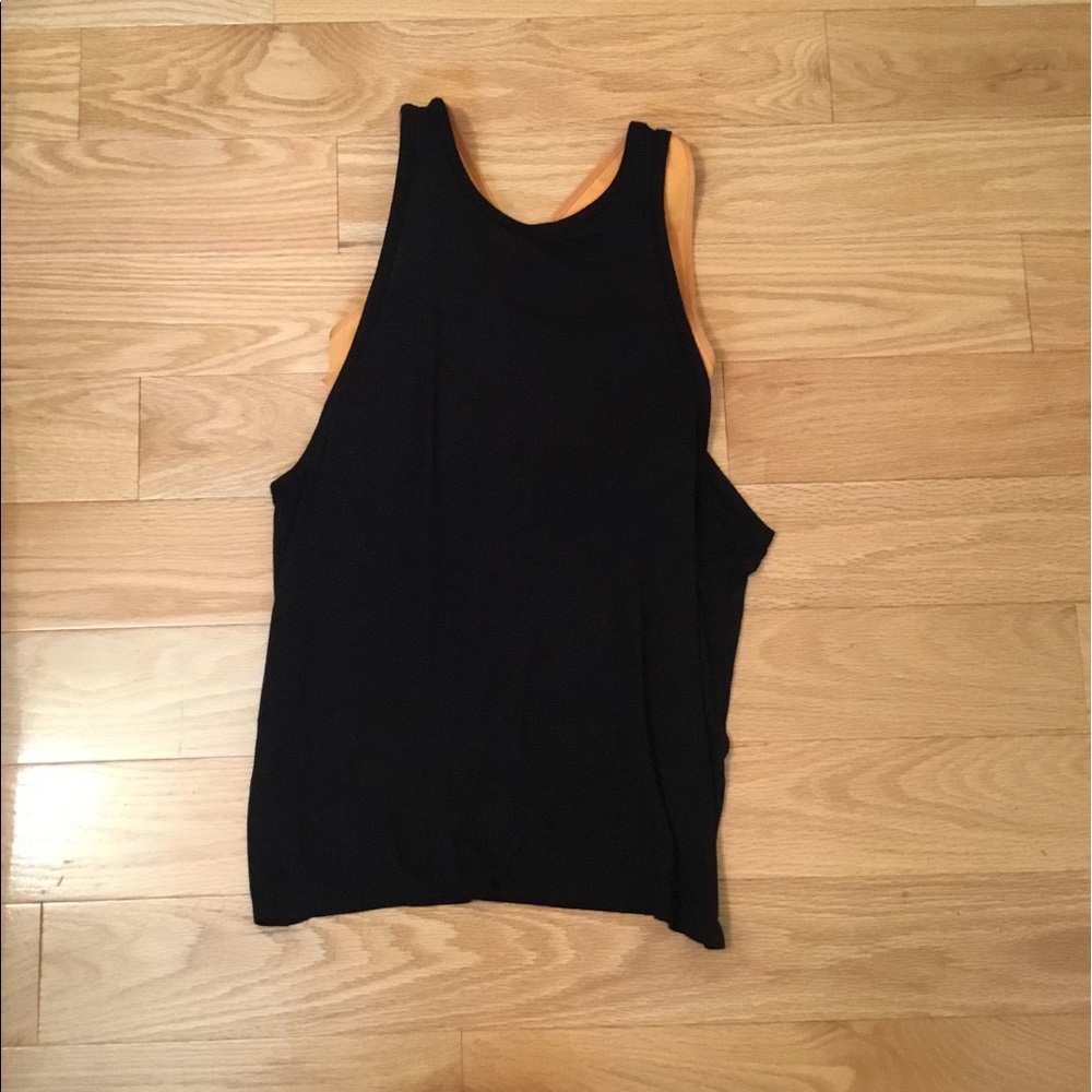 Live The Process Yoga Tank attached Sports Bra